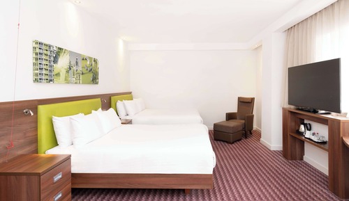 Habitación, 2 camas de matrimonio