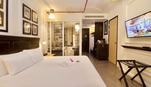 Habitación Premium, 1 cama de matrimonio grande, acceso a la piscina