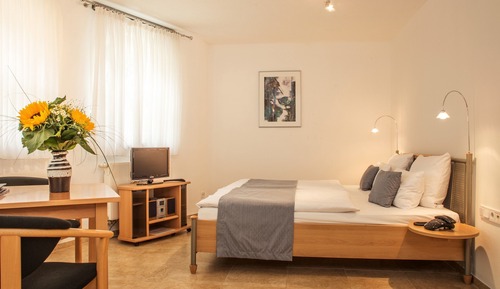Habitación doble superior, cocina básica