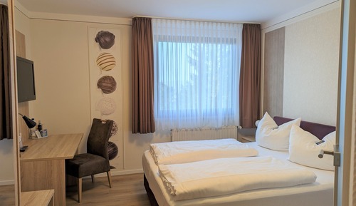Habitación doble, 1 habitación, vistas al jardín