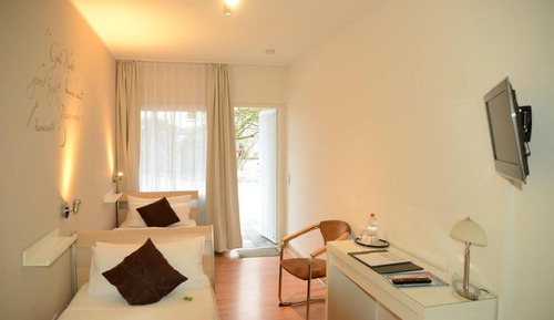 Habitación con 2 camas individuales, 1 habitación