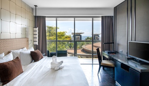 Suite familiar, 2 habitaciones, balcón, vistas a la piscina
