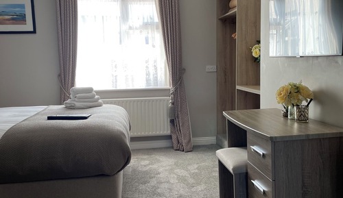 Habitación Deluxe con 1 cama doble o 2 individuales, baño privado