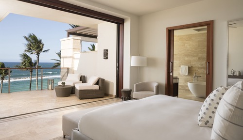 Ático, 2 habitaciones, no fumadores, frente al mar