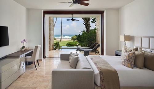 Habitación, 2 habitaciones, no fumadores, frente al mar (Residence With Den)