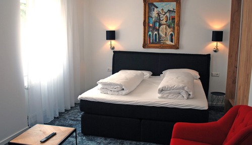 Habitación estándar doble, baño privado