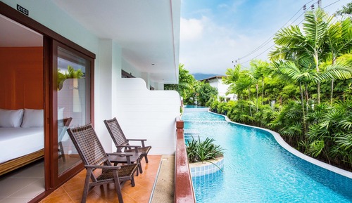 Grand Pool Access Garden View