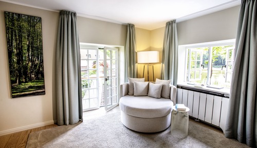 Suite estudio junior, vistas al parque