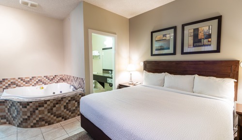 Suite superior, 1 cama de matrimonio grande, bañera de hidromasaje