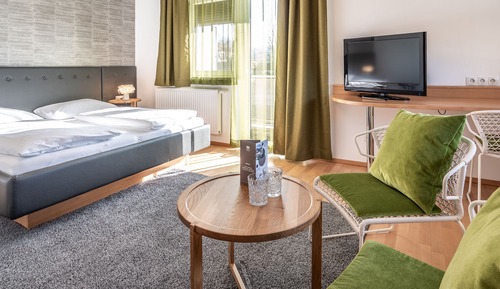 Habitación doble, vistas al jardín