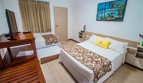 Habitación cuádruple estándar, 1 habitación