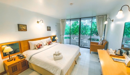 Habitación superior, balcón