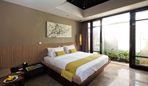 Estudio, 1 cama de matrimonio grande