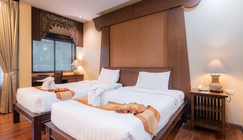 Villa, 2 camas individuales
