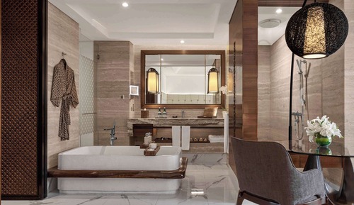 Habitación de lujo, 2 camas individuales, acceso a la piscina (Club Millesime Twin)