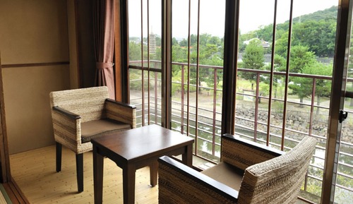 Suite, vistas al río (TOKIWA, JP-Western w/HalfOpen-AirBath)