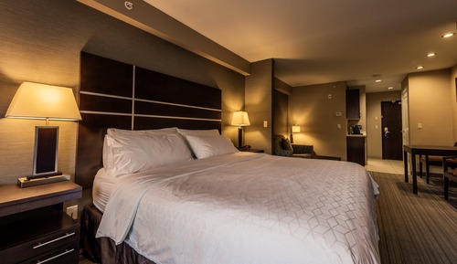 Suite, 1 cama de matrimonio grande con sofá cama