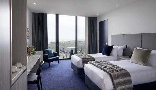 Habitación superior, vistas al mar