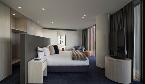 Suite presidencial, bañera, vistas al mar