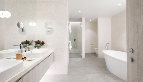 Habitación Deluxe, bañera, vistas al mar