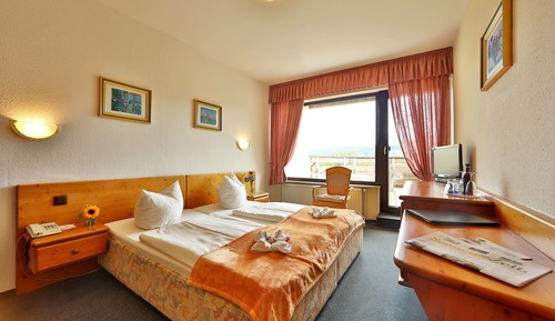 Habitación doble, balcón