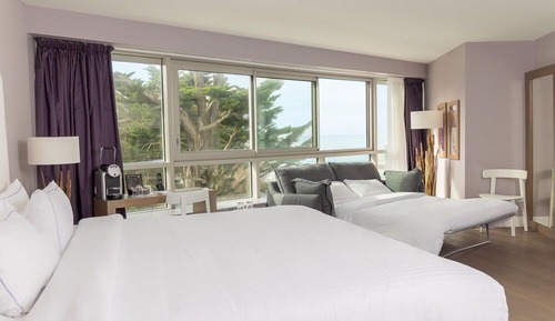 Habitación cuádruple familiar, vistas al mar