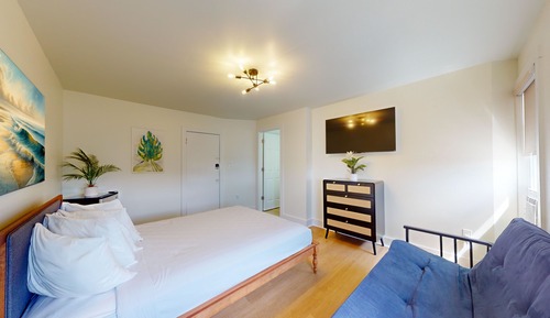 Habitación Deluxe, 1 cama de matrimonio con sofá cama
