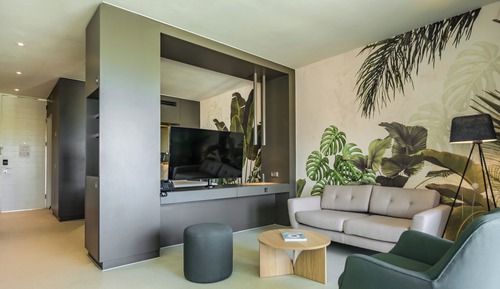 Habitación, 1 cama de matrimonio grande (Lobby View)