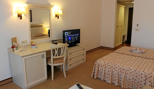 Habitación con 1 cama doble o 2 individuales