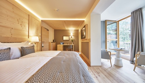 Suite junior, vistas al jardín