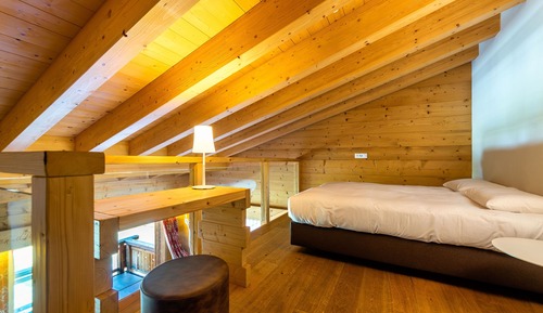 Habitación familiar, vistas a la montaña