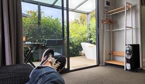 Estudio Confort, 1 habitación, vistas al jardín