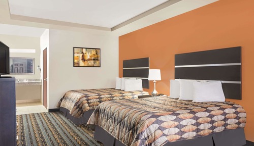 Habitación, 2 camas de matrimonio, fumadores