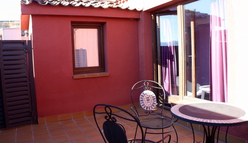 Habitación doble superior, terraza