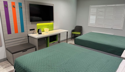 Habitación estándar, 2 camas de matrimonio