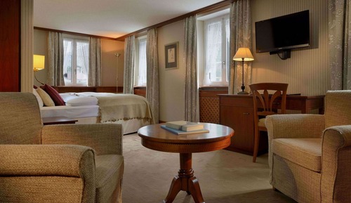 Edelweiss Deluxe Room, Mountain View