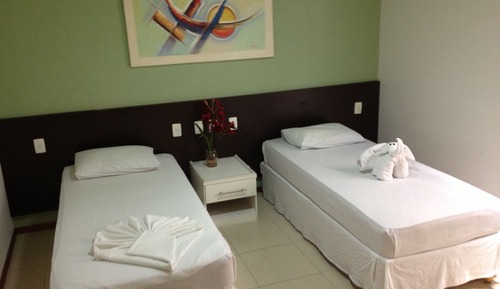 Habitación con 1 cama doble o 2 individuales