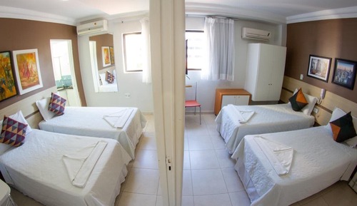 Habitación cuádruple estándar, varias camas