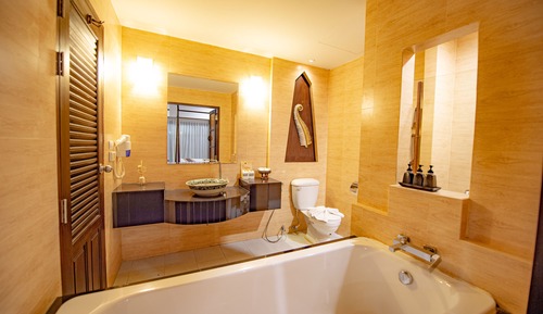 Habitación Deluxe con 1 cama doble o 2 individuales, acceso a la piscina