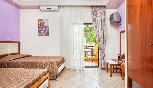 Habitación estándar doble, vistas al jardín