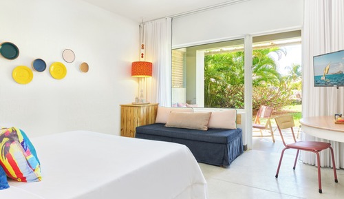 Habitación superior, vistas al mar