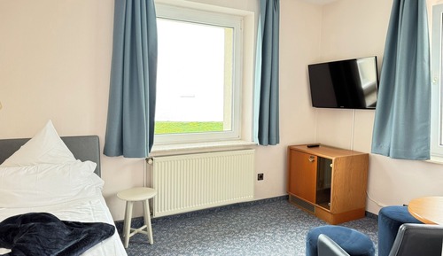 Habitación, vistas al mar