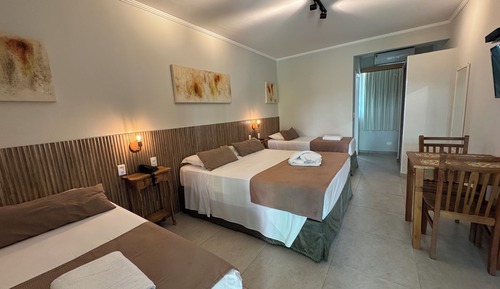 Habitación cuádruple estándar