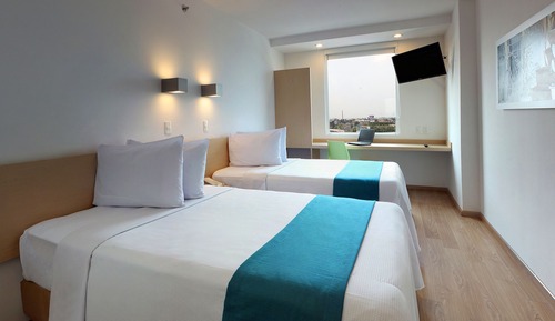 Habitación estándar con 2 camas individuales, 2 camas individuales