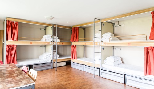 Dormitorio compartido, solo para mujeres, baño compartido (10 Bed Dorm)