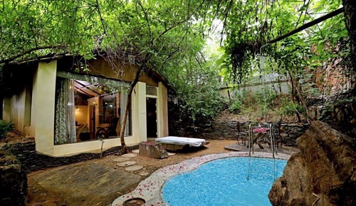 Casa de campo, 1 cama de matrimonio grande