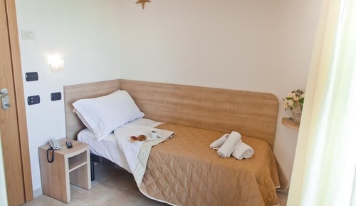 Habitación individual estándar, 1 cama individual, no fumadores, vistas al mar
