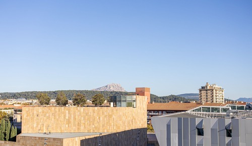 Habitación panorámica, 1 cama de matrimonio grande, con vistas (Skyline view)