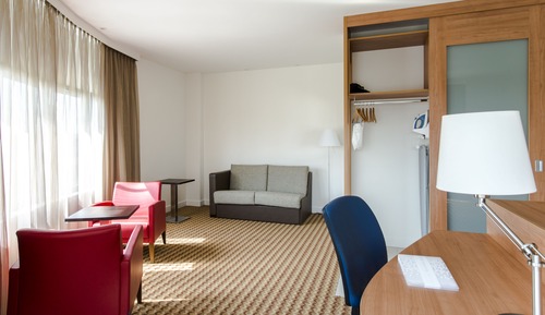 Habitación, 1 cama de matrimonio con sofá cama, accesible para personas con discapacidad