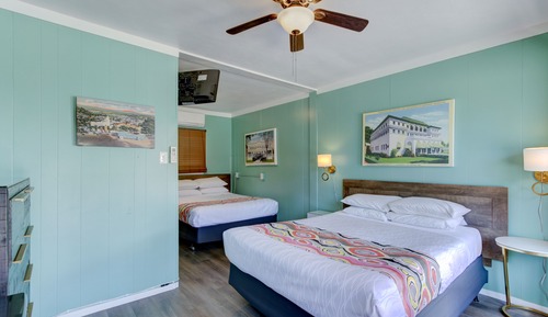 Habitación clásica, 2 camas de matrimonio, no fumadores